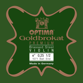 Optima Struny pro housle Goldbrokat Premium - motaženo posazí