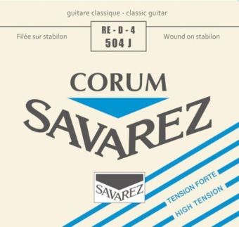 Savarez struny pro klasickou kytaru New Cristal Corum D4w Corum high 504J