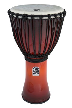 Djembe Freestyle Rope Tuned African Sunset SFDJ-12AFS