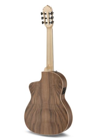 ECOLOGÍA Serie Samba elektro akustika E-Acoustic Samba Profundo Electric Neck Cutaway, truss rod