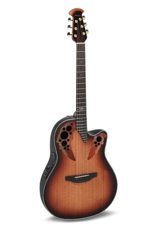 E – akustická kytara Celebrity Elite Plus Mid Cutaway Sunburst CE44P-FLE-G