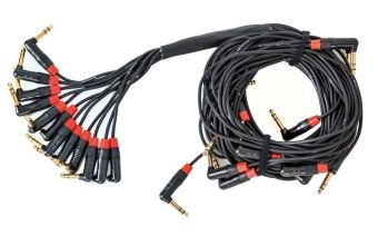 E-Drum modul Multi-Core kabel 12 kanálů