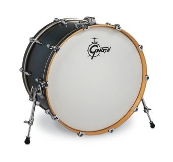 Bass drum Renown Maple Satin Antique Blue Burst