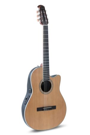 Ovation E-akustická, klasická kytara Celebrity CS Standard Mid Cutaway