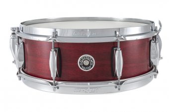 Snare drum USA Brooklyn Satin Cherry Red