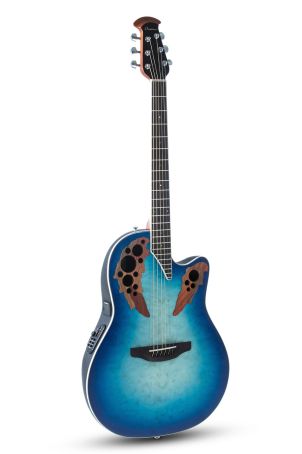 Ovation E – akustická kytara Celebrity Elite Plus Super Shallow