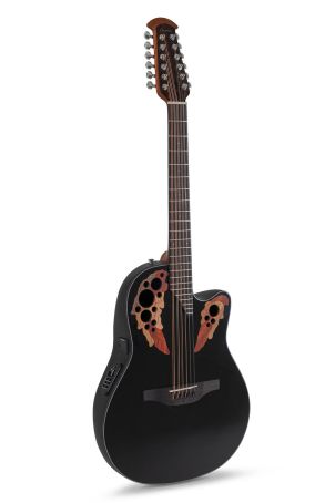 Ovation E – akustická kytara Celebrity Elite Mid Cutaway 12-strunná