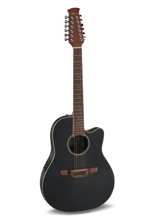 E – akustická kytara AB2412II Mid Cutaway 12-strunná  Black Satin AB2412II-5S