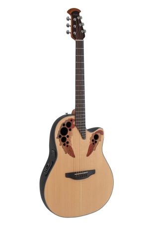 E – akustická kytara Celebrity Elite Mid Cutaway  Natural CE44-4-G