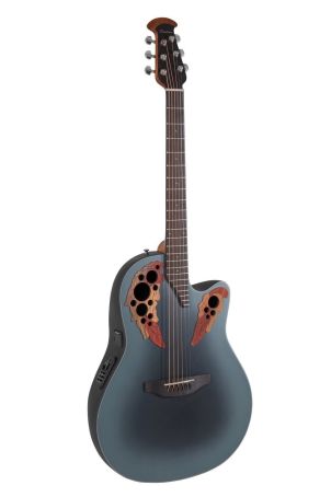 E – akustická kytara Celebrity Elite Mid Cutaway  Reverse Blue Burst CE44-RBB-G