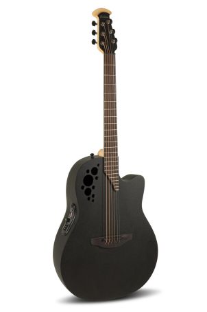 E – akustická kytara Elite TX Deep Contour Cutaway  Black Textured 2078TX-5-G