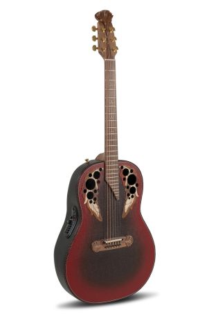 E – akustická kytara 1687GT Deep Non-Cutaway  Reverse Red Burst 1687GT-2-G